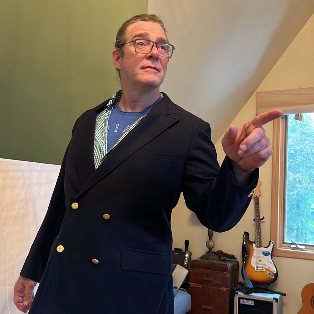 Vintage Bloomingdale’s Blazer, in arduis Fidel is buttons, 1960’s - Picture 2 of 7